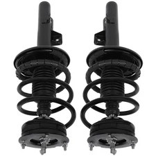 2pcs Front Complete Shock Struts Coil Springs & Mounts For Ford Freestyle 05-07