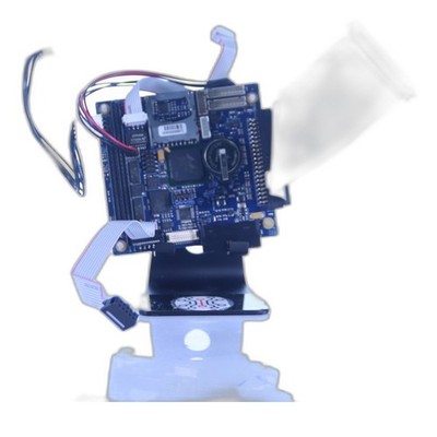 Industrial Embedded Controller PCB Board Assembly with Ribbon Cables Used