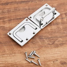 2 Pack 316 Stainless Steel Hatch Pull Flush Lift Boat Ring Recessed Handle