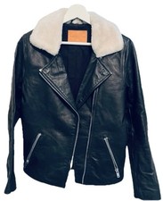 ‼️ LEVI‘S MADE & CRAFTED LEDERJACKE ECHT LEDER FELL JACKE LEATHER JACKET LMC XS