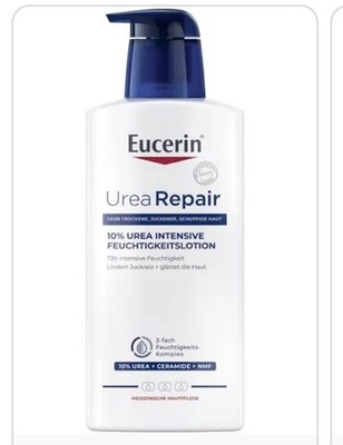 5x Eucerin UreaRepair Lotion 10% Urea 400 ml   sehr trockene Haut