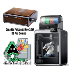 Creality K2 Pro Combo 3D Printer 600mm/s Multi-color& Falcon A1 Pro 20W Engraver