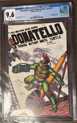 Donatello, Teenage Mutant Ninja Turtle #1 1986 Mirage Studios CGC 9.6     