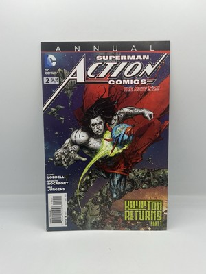 Annual Superman Action Comics The New 52! Ausgabe #2 DC Comics guter Zustand Dezember 2013