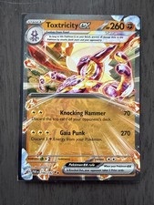 Toxtricity ex Holo Double Rare SV04: Paradox Rift 100/182 LP 5ban Graphics