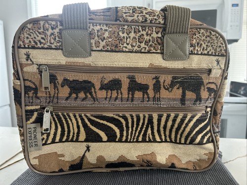 Pioneer Express Safari Africa Bag Tapestry Weekender Travel Bag