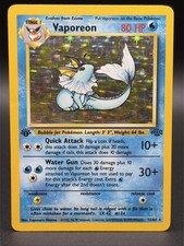 Vaporeon 12/64 Jungle Holo on eBay