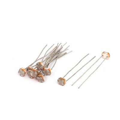 10pcs 5-10K ohm LDR Resistor Light-Dependent Photoresistor Optoresistor GL5516