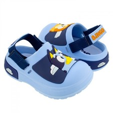Bluey and Bingo Molded Toddler Slide-in Clogs Blue