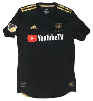 #ad Los Angeles LAFC Adidas 2018 Jersey Black Climacool Men’s Size S Small NEW NWOT $34.90