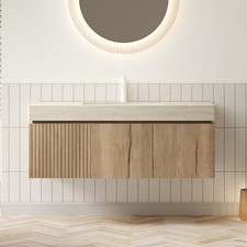 48 Floating Vanity Cabinet w/Sink, Wall Mount...