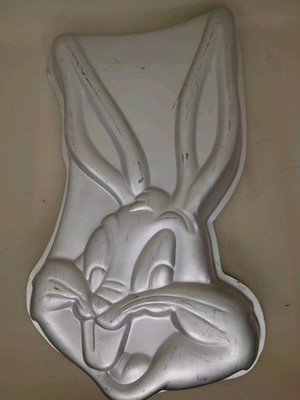 Vintage Wilton Metall Kuchenform Retired Bugs Bunny 1992 Warner Brothers Inc