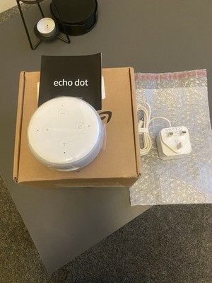 Amazon Echo Dot 3. Generation Smart Lautsprecher - Sandstein Stoff - Originalverpackt + Strom