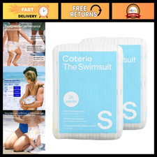Reusable Baby Swim Diapers, Size Small 14-26 lbs , 2-Pack, Eco-Friendly Swimwea