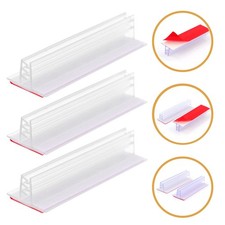 15 Pcs Self Adhesive Sign Holder Place Card Tabletop Base Desk Name Tags Stand