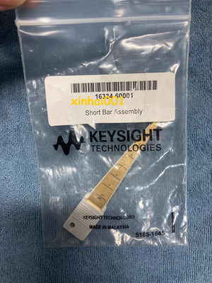 Keysight 16334-60001 Test fixture triangle ruler Short Bar Assembly Agilent16334