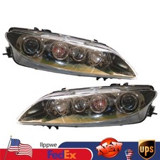 For Mazda 6 2006 2007 2008 Headlights Halogen Left Right Side Pair Headlamps