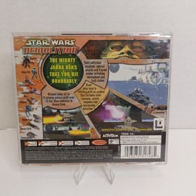 Star Wars Demolition Sega Dreamcast CASE & MANUAL ONLY No Disc Authentic