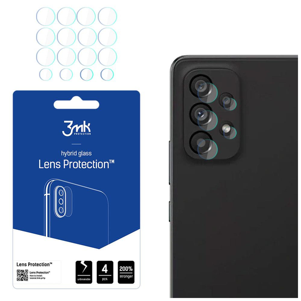 3Mk Linsenschutz AUS GehÄRtetem Glas FÜR Samsung Galaxy A53 5G Bildschirmschutz-image