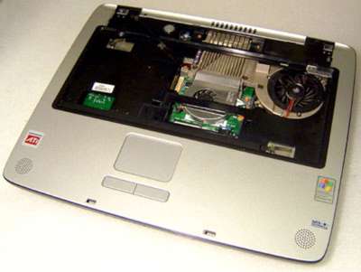 Toshiba Satellite A65-S1068 A60 Laptop Motherboard S159 1591 w/ P4 2.8 Ghz CPU