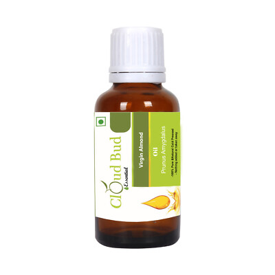 Cloud Bud Virgin Almond Oil Prunus Amygdalus Natural Cold Pressed For Hair