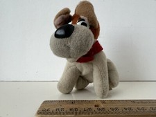McDonald's Toy  Disney Oliver & Company Plush Dodger Dog Christmas VGT 1988