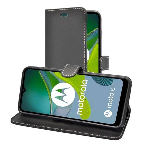 For Motorola E13 Phone Case Wallet Flip PU Leather Stand Card Slot Cover - Picture 33 of 48
