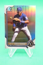 (3 Cards) 2022 Bowman Draft Base Chrome Refractor BDC-74 Daniel Vazquez LPN