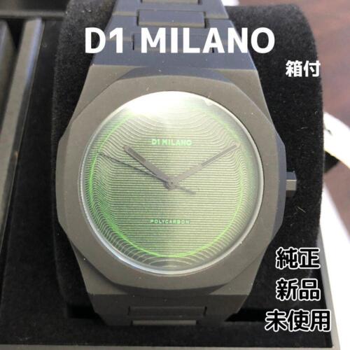 s16 D1 Milan Watch Men'S Pcbj24 Black 3D Green Simple - Picture 1 of 6