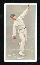 Sniders & Abrahams CRICKETERS IN ACTION 1906 #W. Rhodes Yorkshire Original