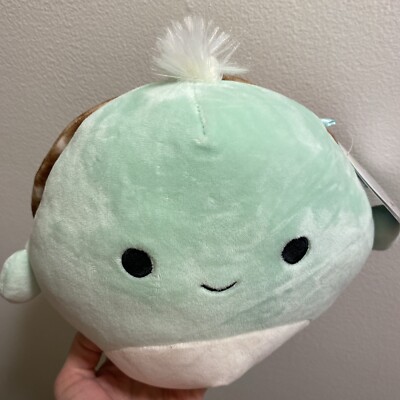  Squishmallows Sealife Squad Antoni the Green Sea Turtle Tortoise 7.5'' NWT 
