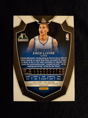 Zach Select Panini 2014-15 RC Rookie LaVine 0 Lavine eBay | PSA
