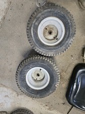 18 9.50 8 mtd lawnflite ride on lawn rear mower wheels Tyres yardman pair back