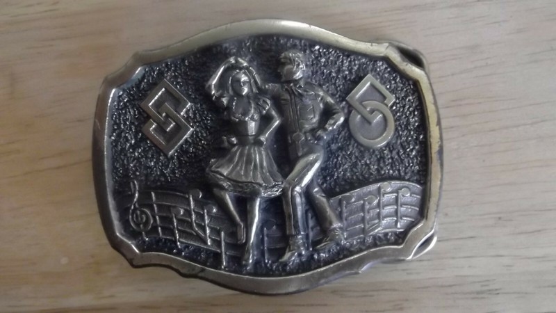 the great American buckle co. square dance brass 1984