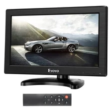 Eyoyo 12" Inch LCD Monitor AV HDMI BNC VGA 1366x768 Portable Remote Video Screen