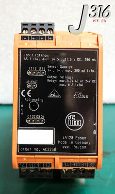 13546 IFM AS-I SMART MODULE AC2258 | eBay