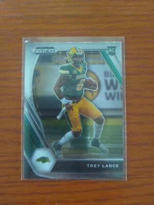 TREY LANCE 2021 Panini Prizm Draft Picks Base Rookie RC #120 Bison