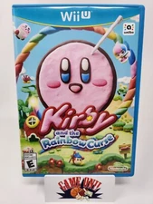 Kirby and the Rainbow Curse (Nintendo Wii U, 2015) CIB Complete