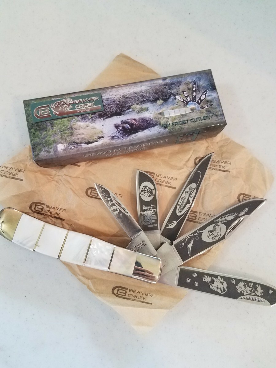 Collector Pocket Knife : Beaver Creek : Beaver Trapper : BVR-190WL 