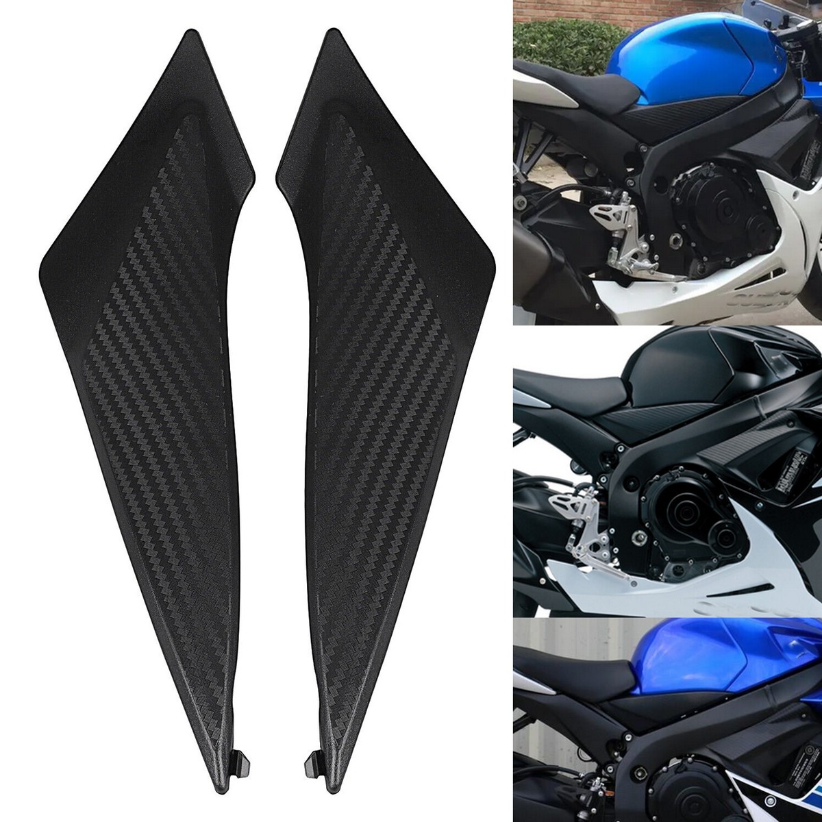 Tank Side Fairing Panel Gas Tank Cover For Suzuki GSXR 600 GSXR