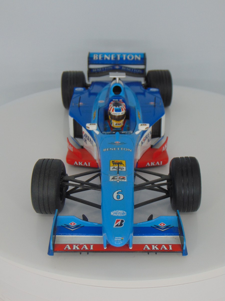 MINICHAMPS 1998 ALEXANDER WURZ #6 BENETTON FEDEX KOREAN AIR