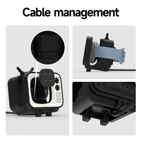 Desktop TV Charging Dock Holder Fitbit Versa 3/4 Cradle for Fitbit Sense 2/1 - Picture 4 of 14