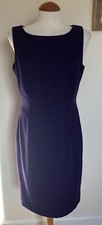 Ladies classy classic purple Planet shift dress Size 10 UK BNWT - Work Occasion