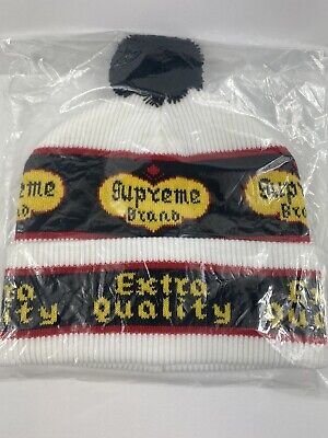 SUPREME Extra Quality Beanie White | eBay