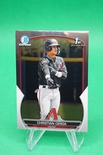 (6 Cards) 2023 Bowman Chrome Prospects #BCP-56 Christian Cerda S5920K