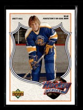 1991-92 Upper Deck #1 Brett Hull Hockey Heroes: Brett Hull