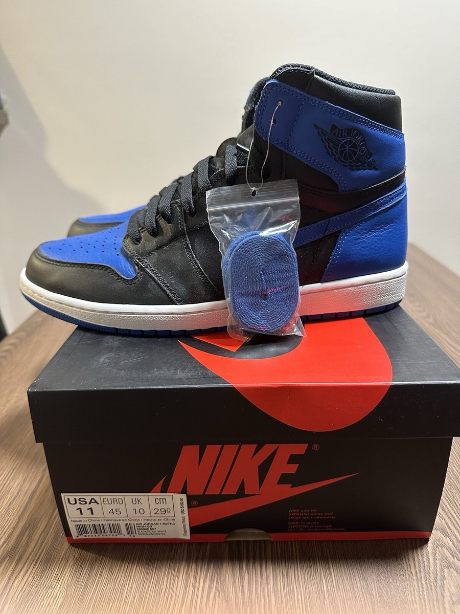 Nike Air Jordan 1 Retro OG High Royal Men's Size 11 DS Nike Air Jordan 1 Retro OG High Royal Men's Size 11 DS