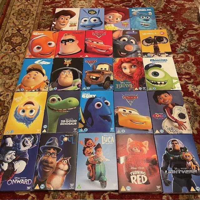Disney Pixar Classics (1937 - 2025) DVD Collection! With O Ring Sleeve Covers - Image 4 of 4