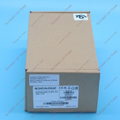 1X Handheld Barcode Scanner Reader With Base Datalogic Gryphon GD4590-BK-B 1D 2D - Picture 3 of 5