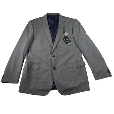 Taylor Wright Matalan Blazer Jacke Dogtooth Schwarz Grau 44R Regular Fit UVP 50£